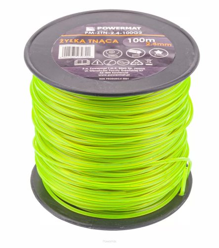 Fűkasza damil PM-ZTN-2.4-100G2