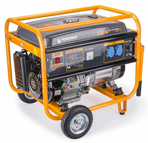 Áramfejlesztő 6500W PM-AGR-6500M-K