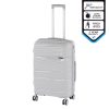 TraveLux Voyager közepes bőrönd keményfedeles 68x45x25 cm szürke