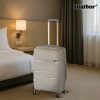 TraveLux Voyager közepes bőrönd keményfedeles 68x45x25 cm szürke