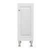 Rómeó alacsony szekrény 30 cm 1 ajtós, magasfényű fehér színben, jobbos