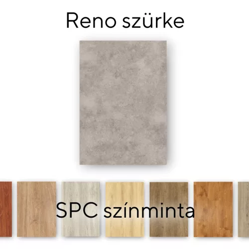 Leziter Reno kőhatású szürke Vinyl SPC padló minta/db