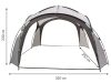 Szürke pavilon 3,5x3,5 m