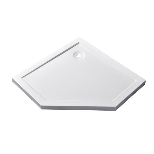 Modena Slim ötszögletű alacsony akril zuhanytálca 100x100 cm