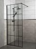 Techno 90x200 cm Walk-in zuhanykabin