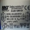 LED világítás fürdőszoba bútorokhoz, fénysorral, trafóval