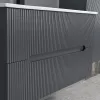 Trent Fürdőszobabútor 80 cm kerámia mosdóval (2 fiókos) tükörrel 60x80 cm antracit szürke