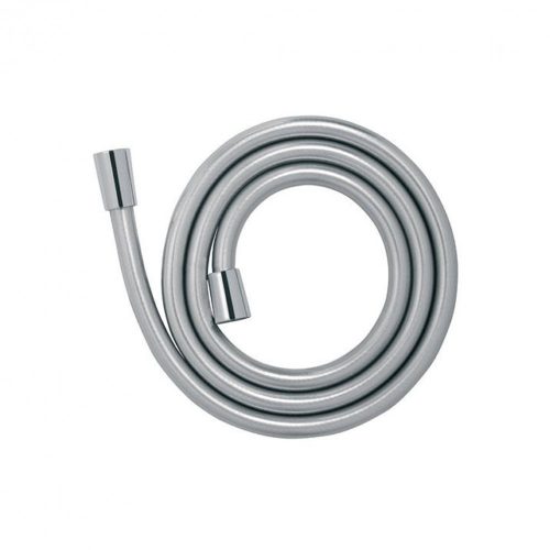 SILVER SHINE csavarodásmentes zuhanycső, kónuszos anyával, mûanyag, ezüst színû, L-150 cm, króm