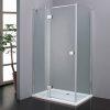 Clyde zuhanykabin zuhanytálca nélkül Easy Clean bevonattal 90x90x200cm