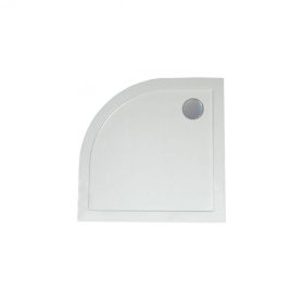 Íves alacsony SMC zuhanytálca,80x80x4 cm-es méretben