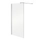 Astro Walk-in zuhanyfal Easy clean bevonattal 90x190 cm