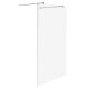 Astro Walk-in zuhanyfal Easy clean bevonattal 120x190 cm