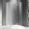 Sorrento Plus 100x100 szögletes zuhanykabin jobbos Easy clean bevonattal