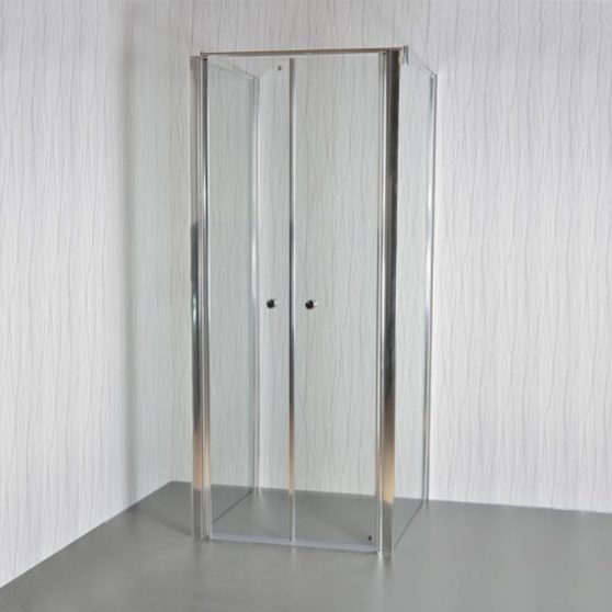 Saloon Clear 75x90 cm falsíkra szerelhető szögletes zuhanykabin zuhanytálca nélkül