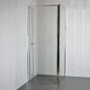 Saloon A11 Clear szögletes nyílóajtós zuhanykabin, állítható méretekkel zuhanytálca nélkül
