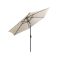 Solari kerti napernyő led lámpával bézs 300 cm