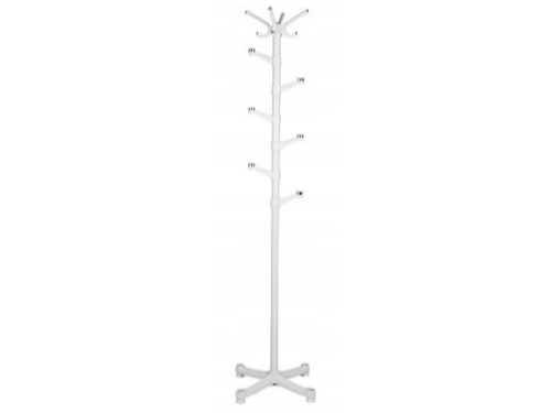 Fehér, többszintes ruhafogas