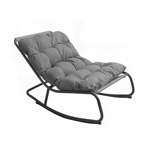 Zen kerti hintaszék szürke
