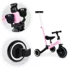 Tricikli tolókarral 2 az 1-ben rózsaszín