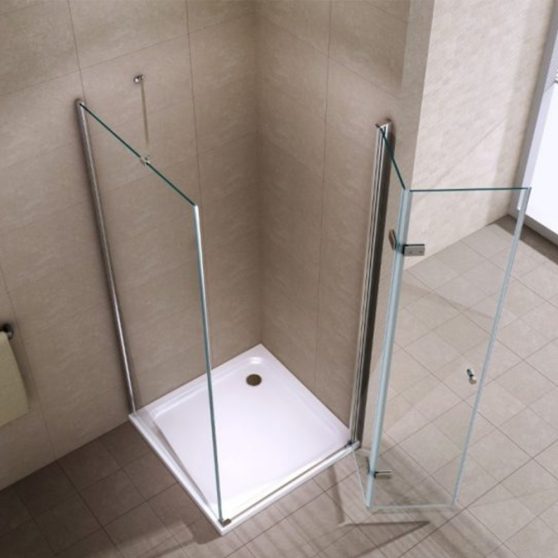 Cordoba Duo szögletes nyílóajtós zuhanykabin 90x90 cm