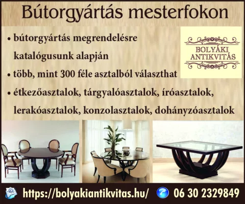 Bolyáki Antikvitás és Műhely