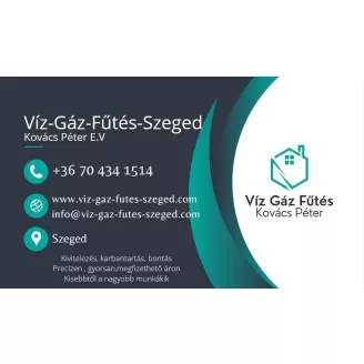 Víz-Gáz-Fűtés-Szeged Kovács Péter E.V