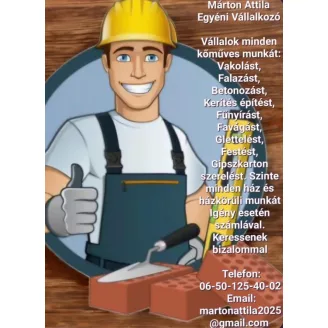 Márton Attila egyéni vállalkozó