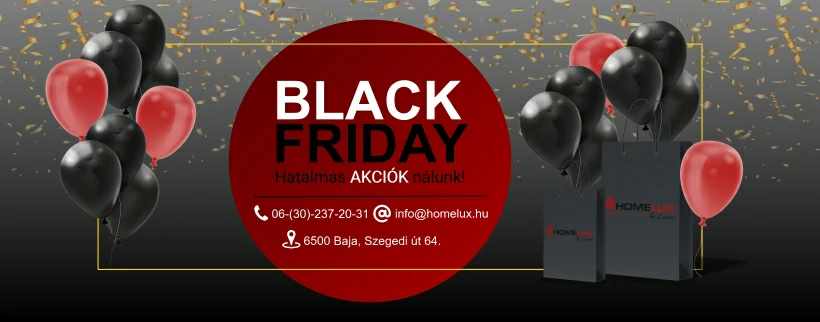 Black Friday egész hétvégén