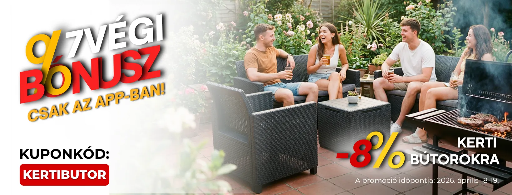 BónuszSzombat extra kuponakció a Homelux.hu-n!