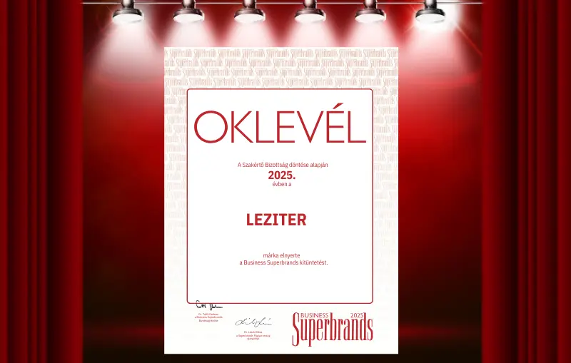 Superbrands lett a Leziter! Hivatalosan is a legkiválóbb magyar márkák egyike!