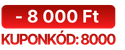 -8000 Ft kuponnal