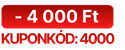 -4000 Ft kuponnal