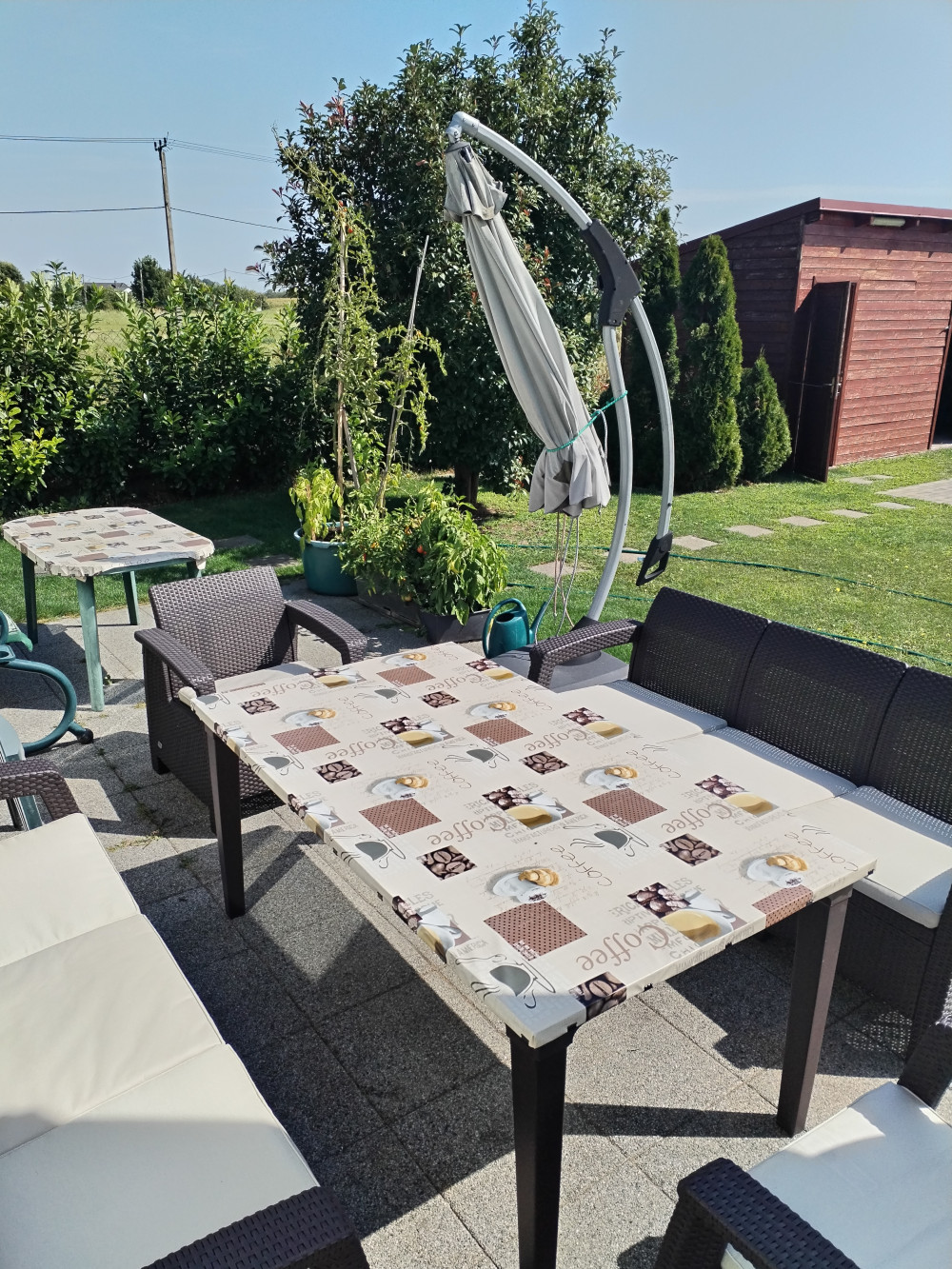 Corfu Love max duo kerti bútor garnitúra futura asztallal
