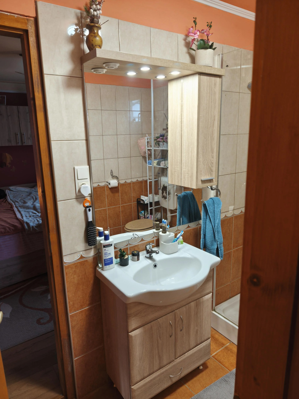 Bianca Plus 65 alsó szekrény mosdóval
