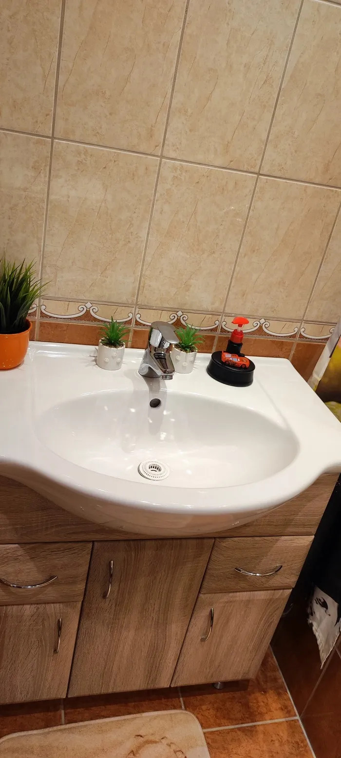 Bianca Plus 75 alsó szekrény mosdóval
