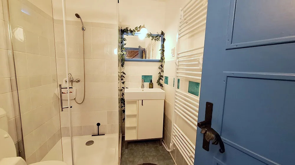   Galatro 80x100 cm aszimmetrikus zuhanykabin zuhanytálca nélkül
