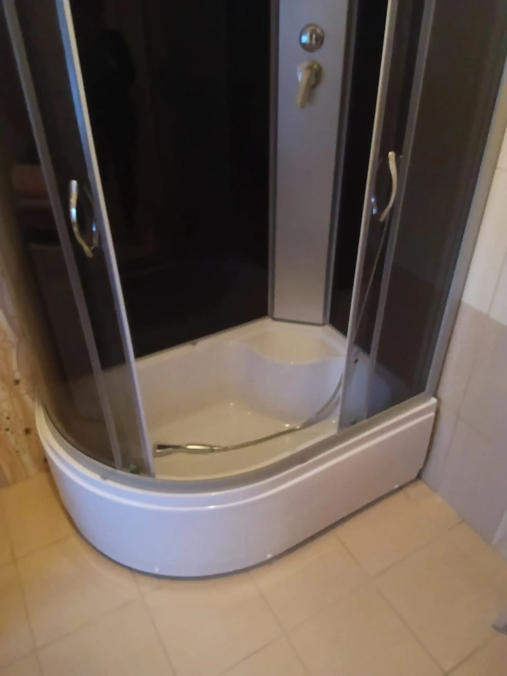 Cora 80x120 cm mélytálcás zuhanykabin
