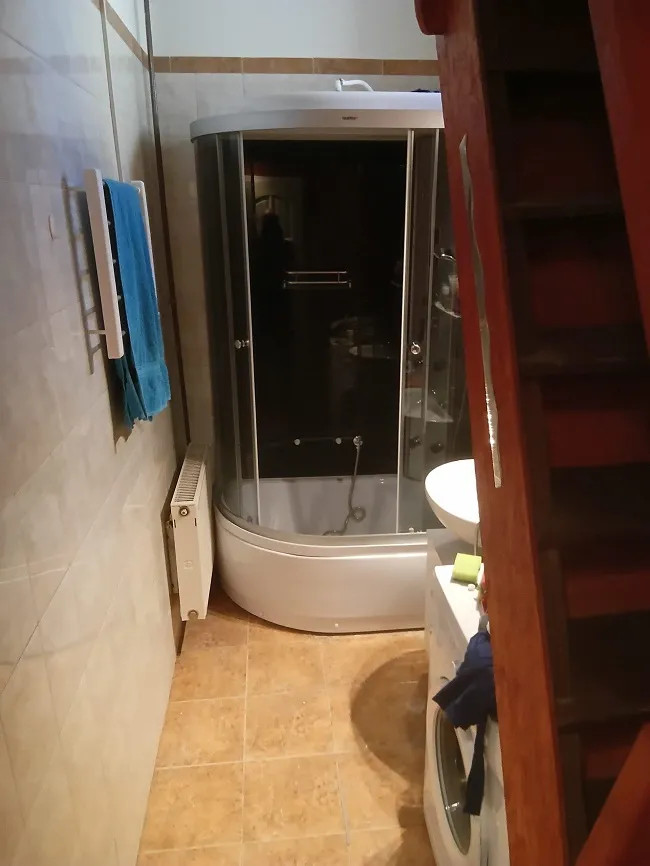 Lia 80x120 cm hidromasszázs zuhanykabin jobbos
