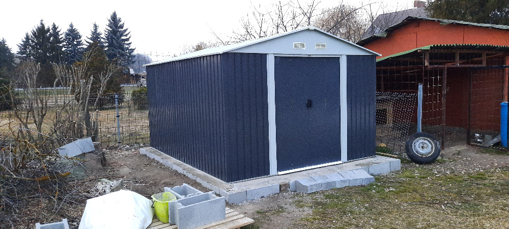 Hecht 12X10Plus kerti szerszámtároló ház Hecht 12X10Plus kerti szerszámtároló ház