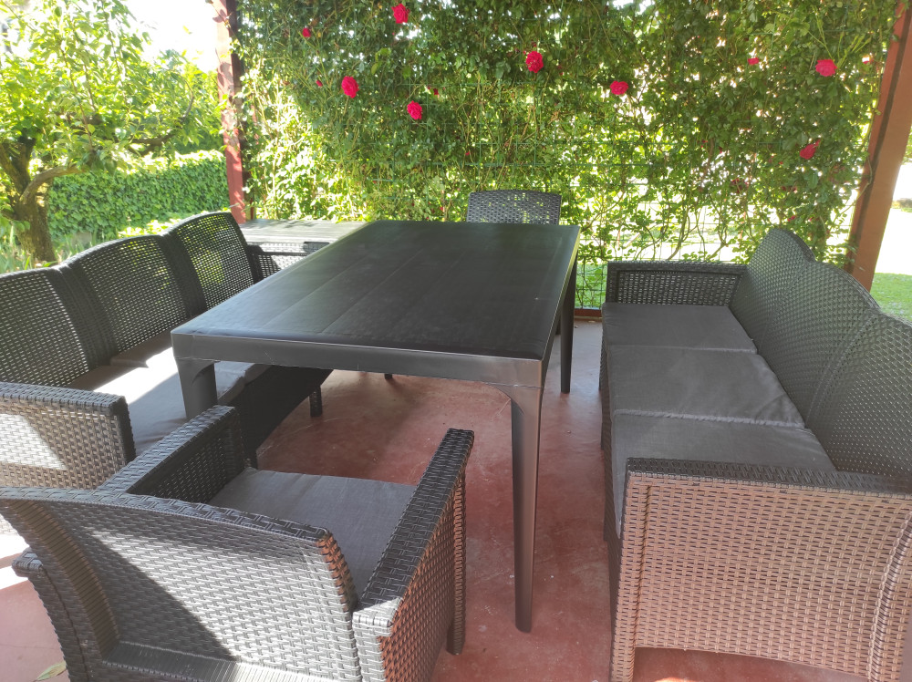 Venus III 8 személyes kerti bútor garnitúra
