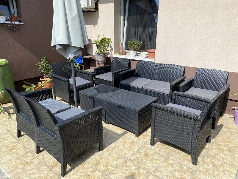 Venus 8 személyes kerti bútor garnitúra