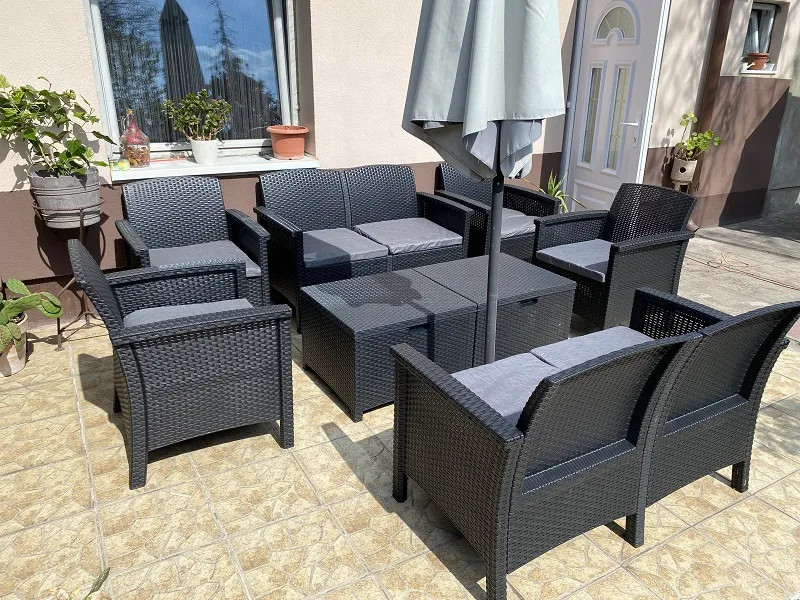 Venus 8 személyes kerti bútor garnitúra