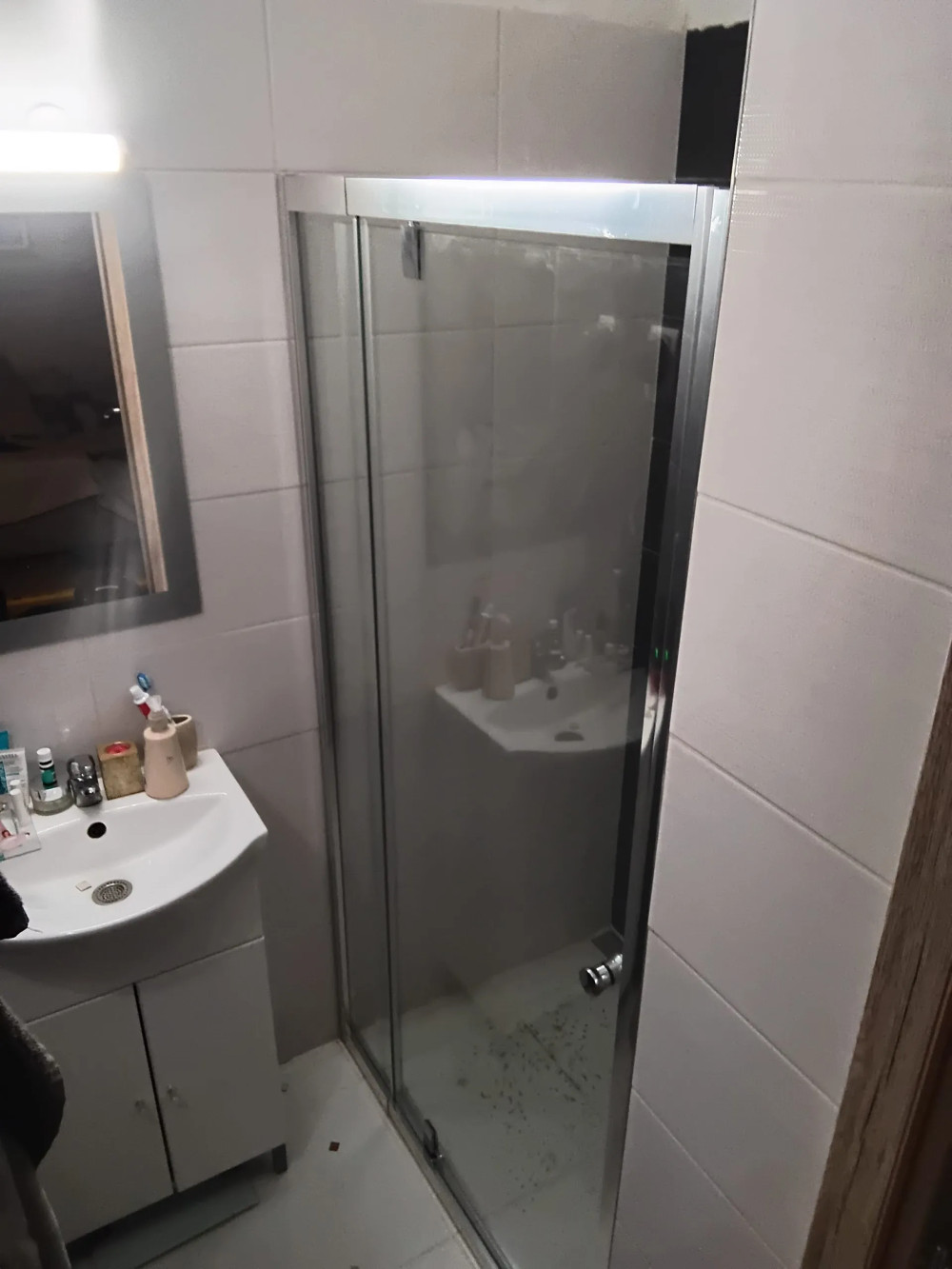 Flexi állítható zuhanyajtó 76-91x185 cm
