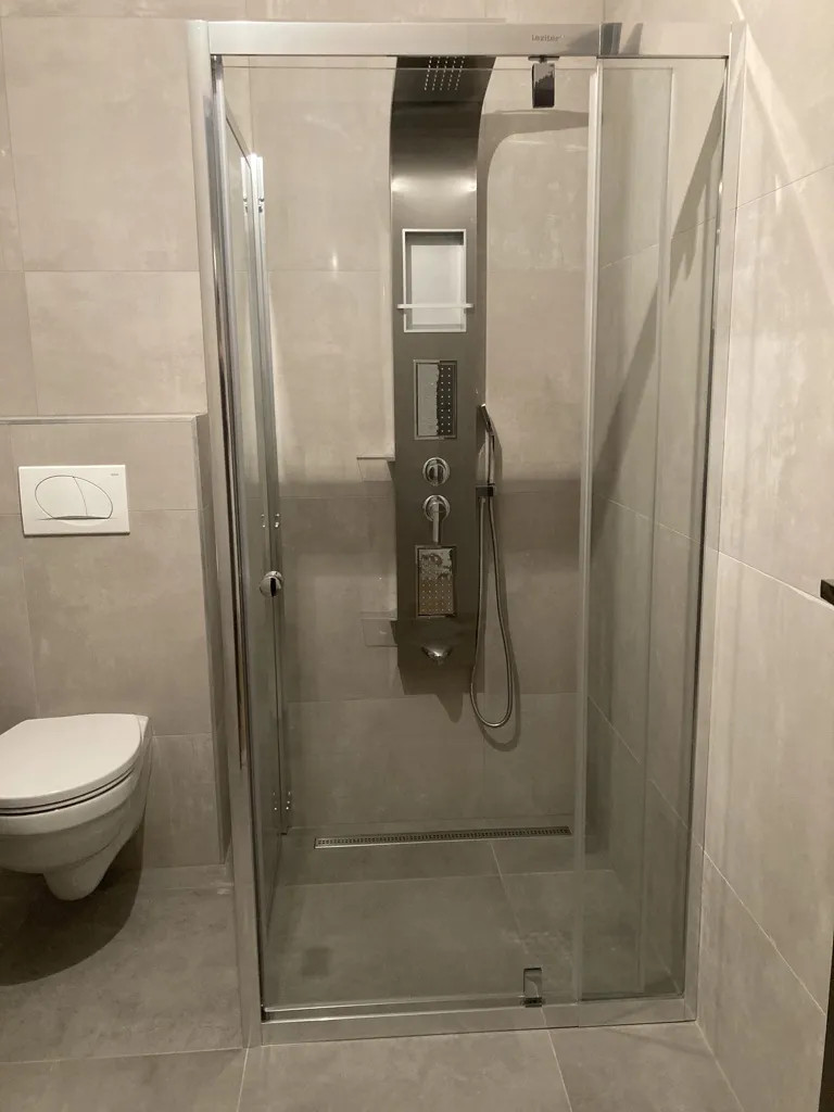 Flexi állítható zuhanyajtó 76-91x185 cm
