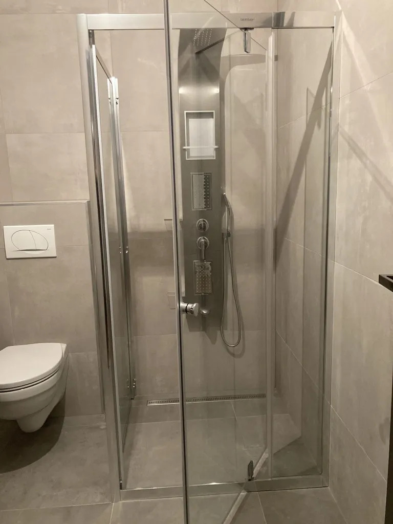 Flexi állítható zuhanyajtó 76-91x185 cm
