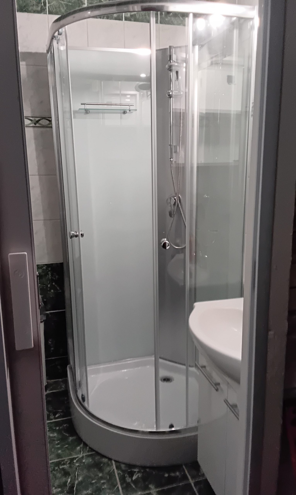 Marco White II 90x90 cm zuhanykabin zuhanytálcával
