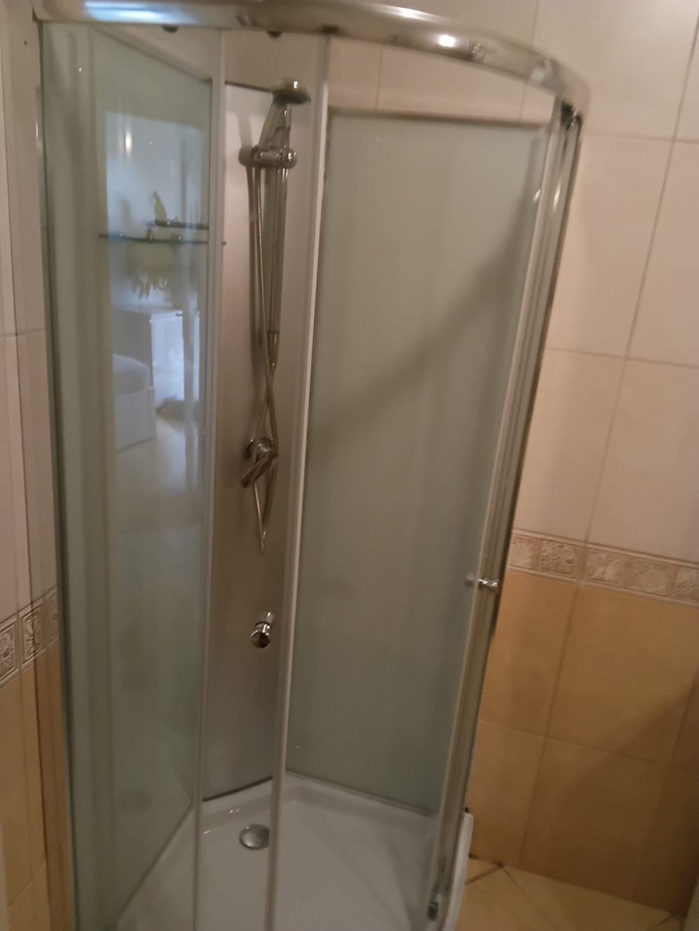 Marco White II 90x90 cm zuhanykabin zuhanytálcával
