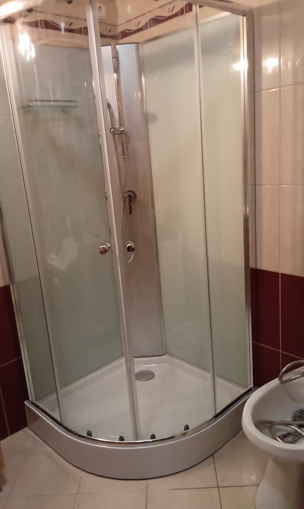 Marco White II 90x90 cm zuhanykabin zuhanytálcával
