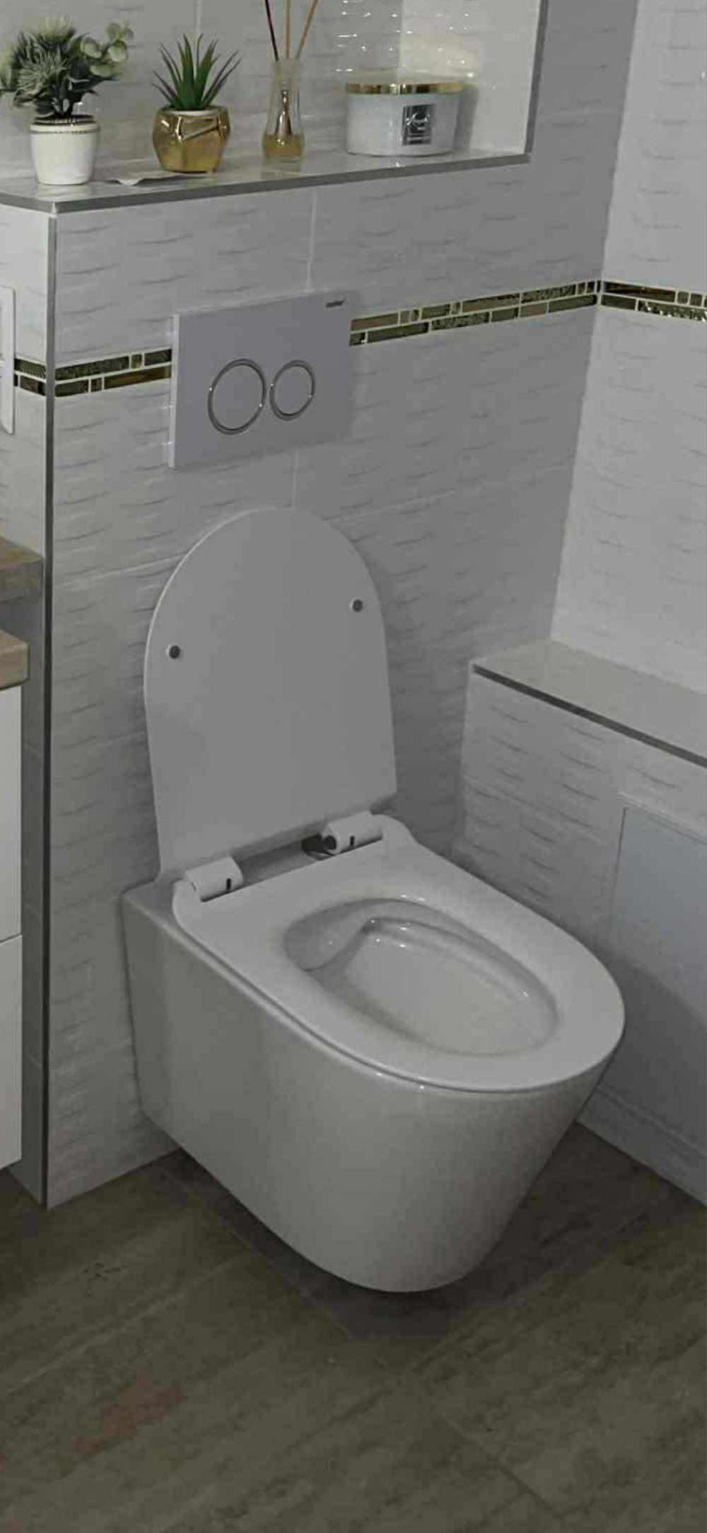 Roya Ride 82W falba építhető WC tartály szett
