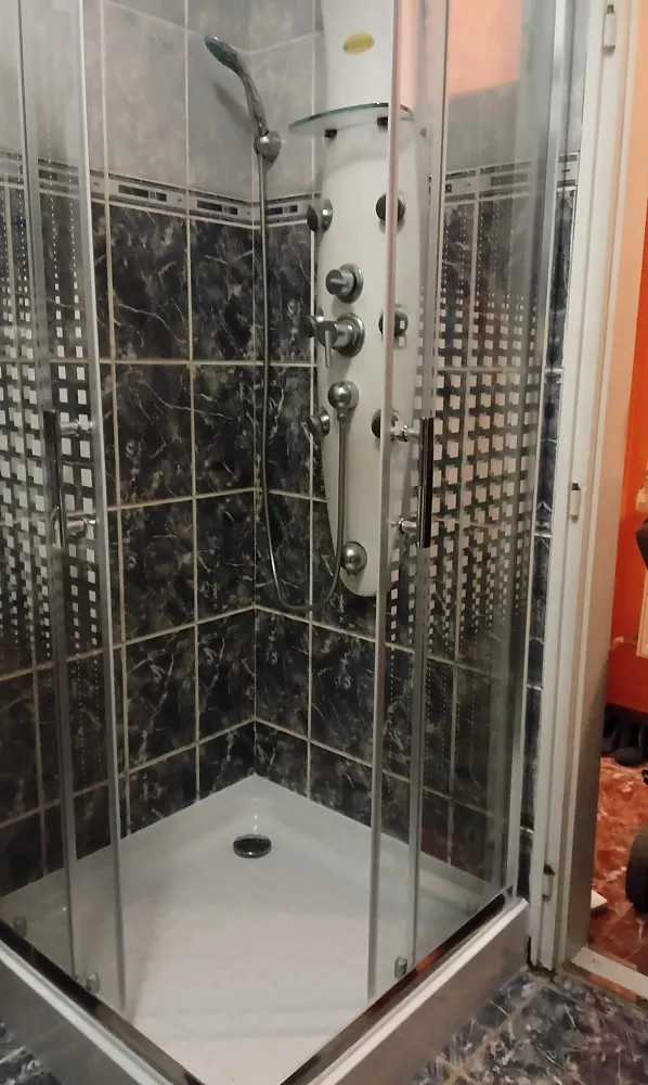   Spirit Mátrix 80x80 cm szögletes zuhanykabin zuhanytálca nélkül
